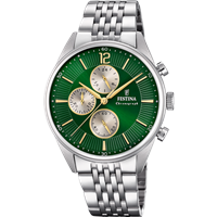 Armbanduhr Festina Herr Chronograph in Stahl F20285/9 - F20285/9